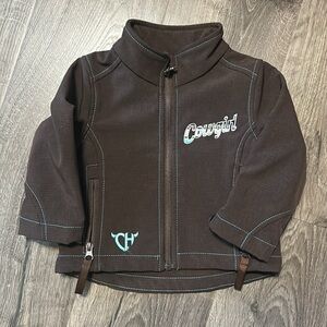 Cowgirl Hardware Brown Turquoise Jacket